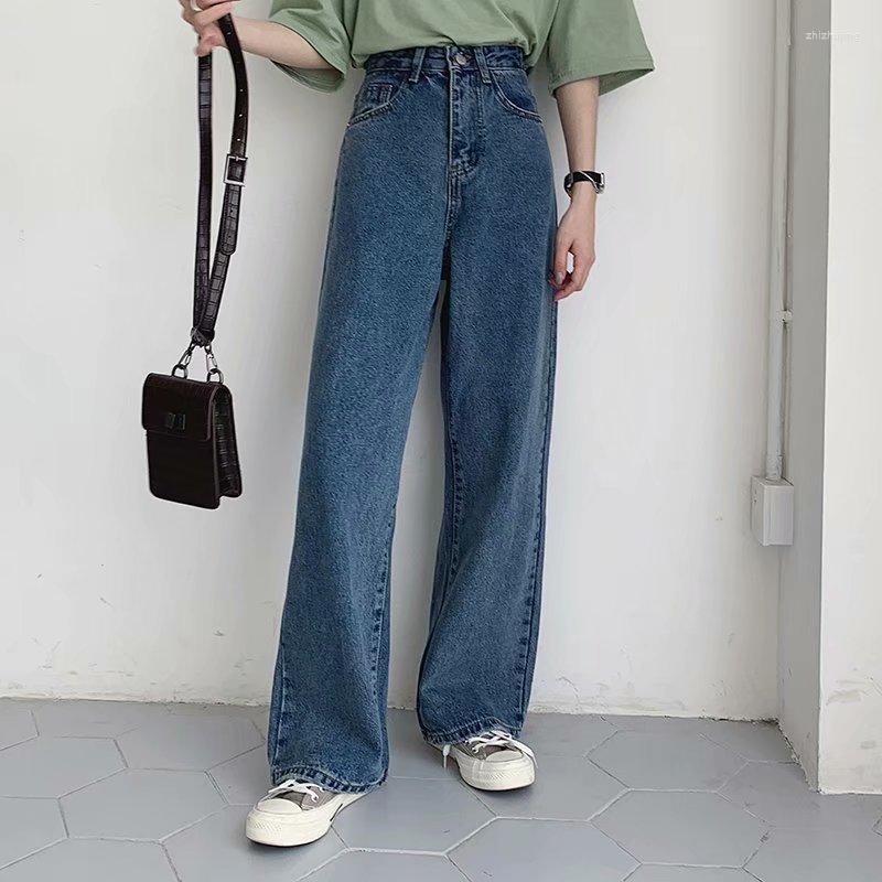 Women' Jeans Retro Slacks Casual High Waist Loose Women Denim Streetwear Vintage Long Wide Leg Pants Female Trousers Capris, Blue
Women' Jeans Retro Slacks Casual High Waist Loose Women Denim Streetwear Vintage Long Wide Leg Pants Female Trousers Capris, Blue