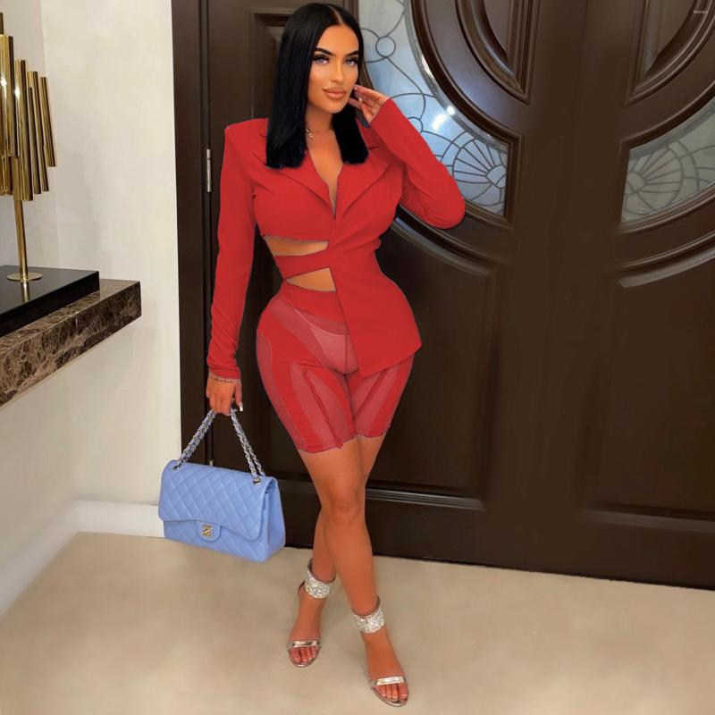 Women's Tracksuits 2022 Fashion Sexy Street Style Women Suit Long Sleeve Hollow Out Top Elastic Short Pants Pure Color Two Piece Sets, Khaki
Women's Tracksuits 2022 Fashion Sexy Street Style Women Suit Long Sleeve Hollow Out Top Elastic Short Pants Pure Color Two Piece Sets, Khaki