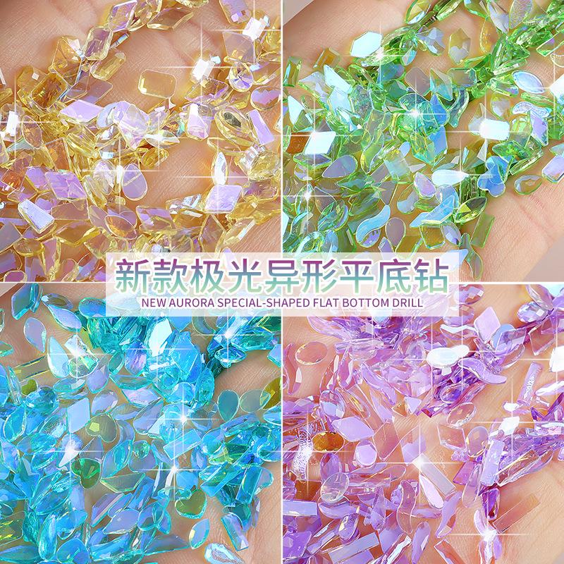Nail Art Decorations 100Pcs Aurora Rhinestones Sparkle Transparent Flatback Glass Gem Stones For Manicure DIY Crafts Decoration
Nail Art Decorations 100Pcs Aurora Rhinestones Sparkle Transparent Flatback Glass Gem Stones For Manicure DIY Crafts Decoration