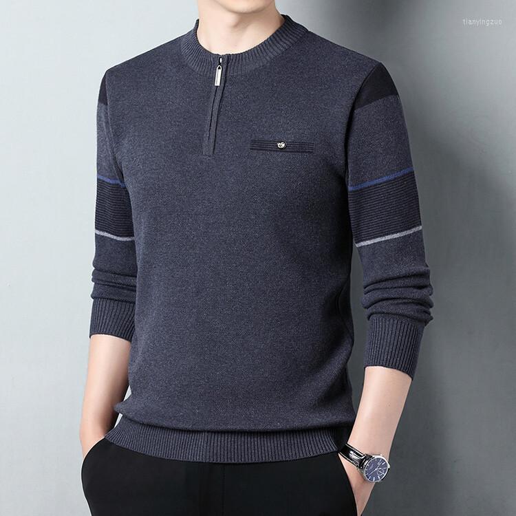 Men's Sweaters 2022 Men's Autumn Half Zipper Sweater Striped Casual Versatile, Medium gray c- 61
Men's Sweaters 2022 Men's Autumn Half Zipper Sweater Striped Casual Versatile, Medium gray c- 61