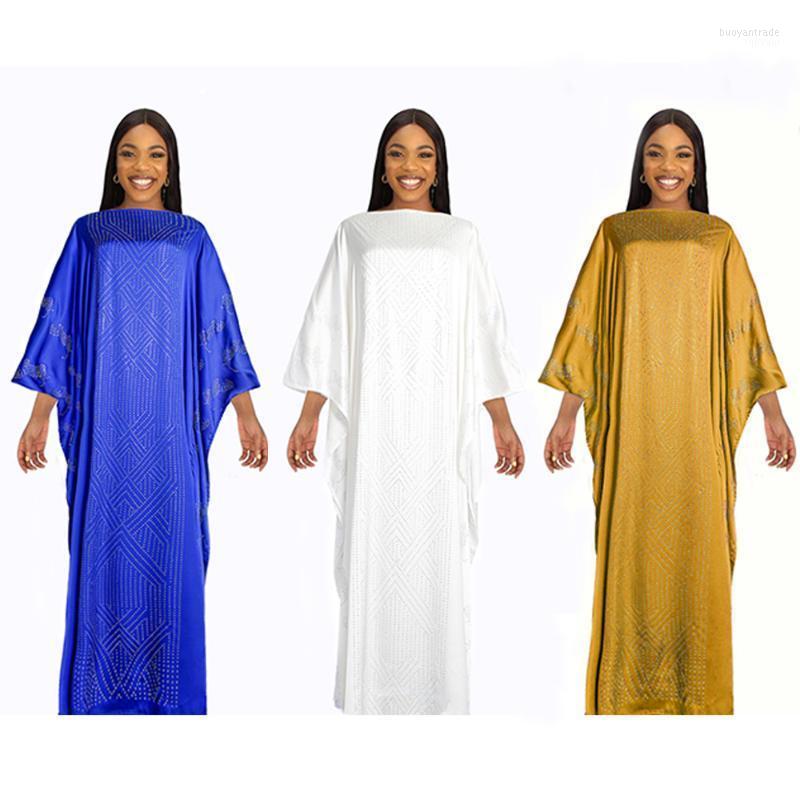 Ethnic Clothing Autumn Plus Size Dresses For Women African O-neck Long Sleeve Solid Color Dress With Headtie
Ethnic Clothing Autumn Plus Size Dresses For Women African O-neck Long Sleeve Solid Color Dress With Headtie