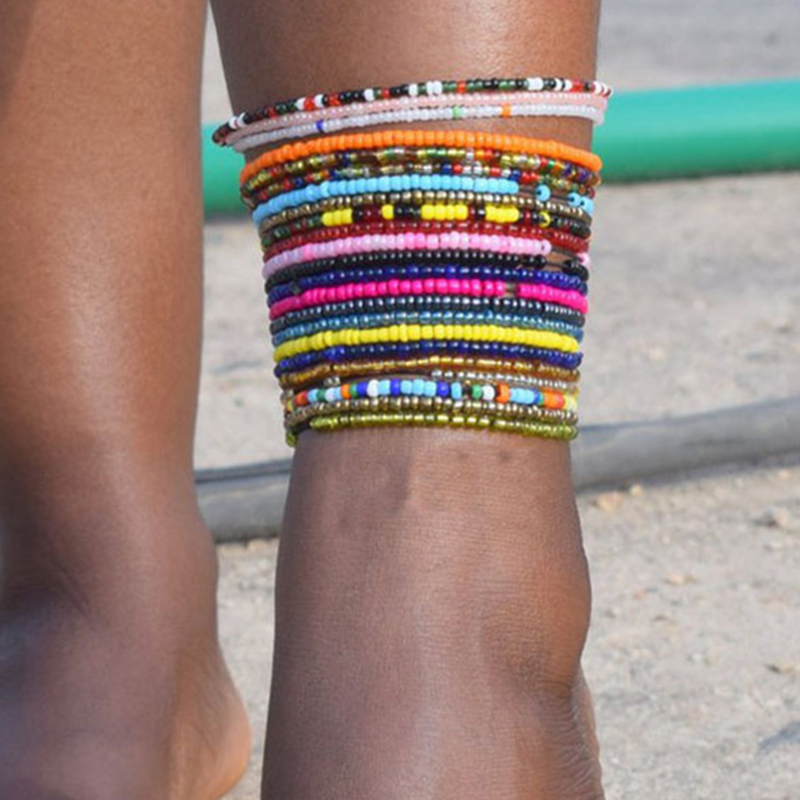 Bohemia Beads Anklet Bracelet Body Jewelry Summer Handmade Beach Anklets For Women Waistchain Foot Chain Girls Accessories Gifts
Bohemia Beads Anklet Bracelet Body Jewelry Summer Handmade Beach Anklets For Women Waistchain Foot Chain Girls Accessories Gifts