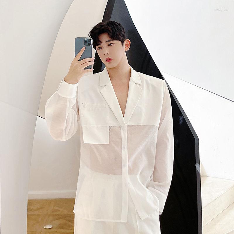 Men's Suits See 2022 Through Design Summer Blazer Ins Versatile Organza Sunscreen Suit Jacket For Men And Women Black White Tops 2Y8278
Men's Suits See 2022 Through Design Summer Blazer Ins Versatile Organza Sunscreen Suit Jacket For Men And Women Black White Tops 2Y8278
