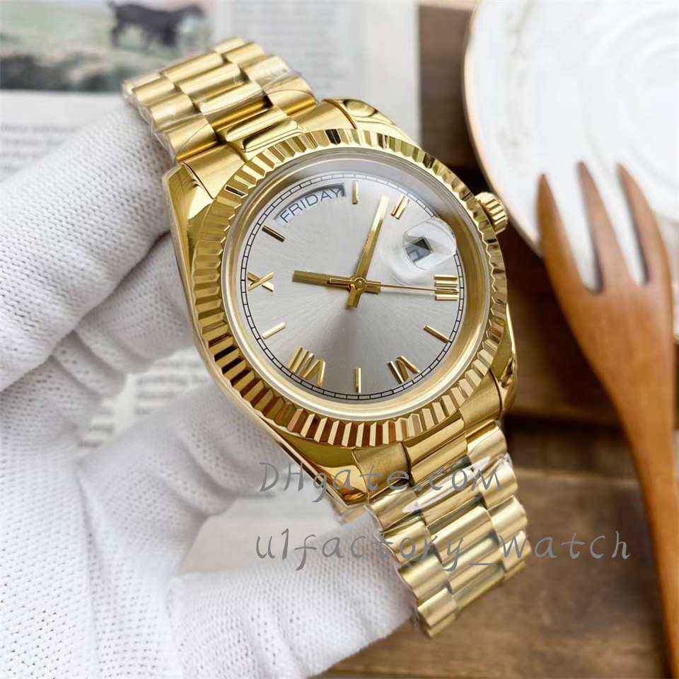 Men's mechanical watch 40mm U1 all stainless steel strap Sapphire waterproof luminous double calendar wristwatches Montre de luxe, Tool
Men's mechanical watch 40mm U1 all stainless steel strap Sapphire waterproof luminous double calendar wristwatches Montre de luxe, Tool