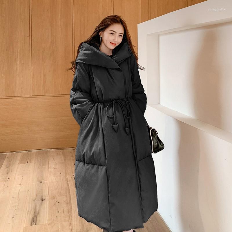 Women' Down Winter Warm Thicken Women' Long Jacket Fashion Loose Type Puffer Female Parkas With Hooded Plus Size Overcoat Oversize, Black
Women' Down Winter Warm Thicken Women' Long Jacket Fashion Loose Type Puffer Female Parkas With Hooded Plus Size Overcoat Oversize, Black