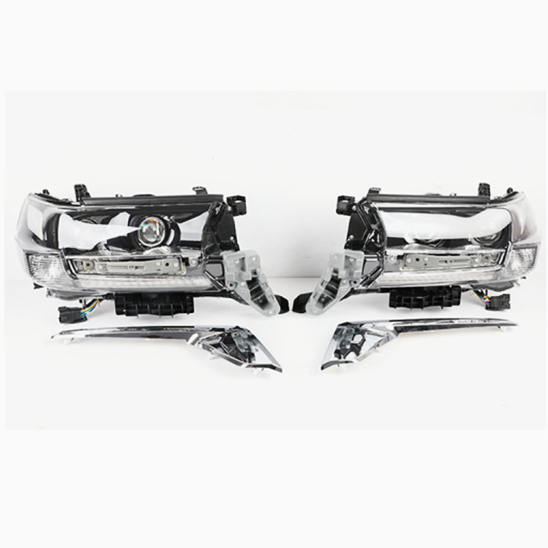 Car Styling Head Lamp for Toyota Land Cruiser Headlights 20 16-20 19 LC200 LED Headlight DRL Hid Bi Xenon Auto Accessories
