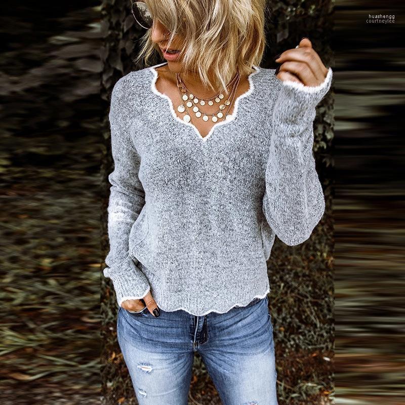 Women's Sweaters Women's Autumn Winter Womens Sweater Chic V-neck Casual Cute Pullover Multi-Color Knit Korean Style Female Thick Tops, Blue
Women's Sweaters Women's Autumn Winter Womens Sweater Chic V-neck Casual Cute Pullover Multi-Color Knit Korean Style Female Thick Tops, Blue