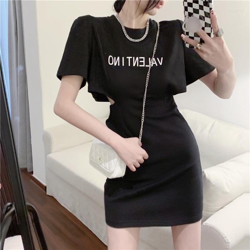Casual Dresses Summer Mini White Black Dress For Women Open Waist Zip Pullover Short Sleeve Letter Print Fashion Clothing
Casual Dresses Summer Mini White Black Dress For Women Open Waist Zip Pullover Short Sleeve Letter Print Fashion Clothing