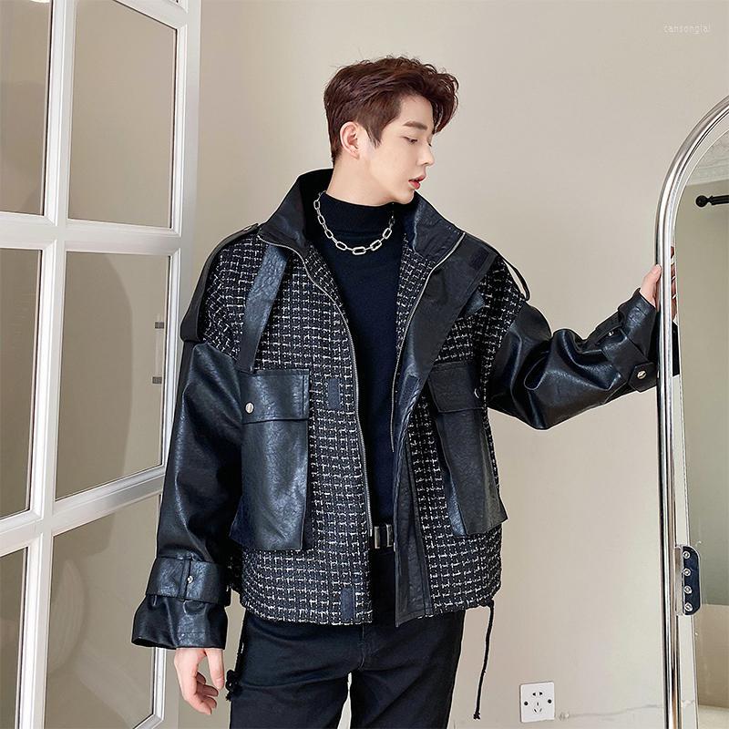 Men's Jackets 2022 Men's Jacket Stitching Ins Tide Brand High Quality Fried Street Trendy Fashion Casacas Para Hombre Men, Black
Men's Jackets 2022 Men's Jacket Stitching Ins Tide Brand High Quality Fried Street Trendy Fashion Casacas Para Hombre Men, Black