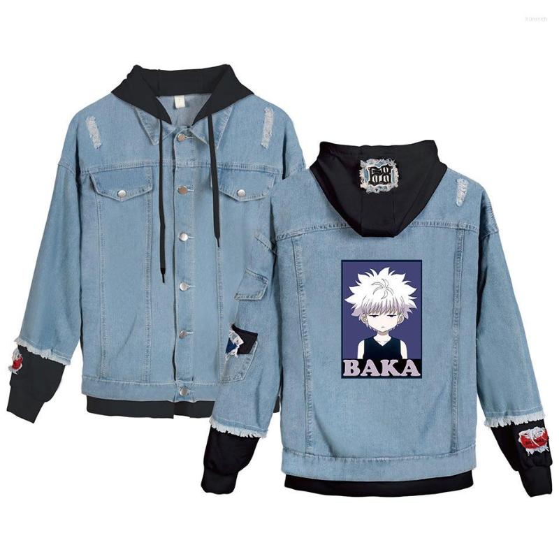 Men's Hoodies Anime & Hip Hop Hooded Denim Jacket Men/women Coat Hoodie Autumn Winter Boys/girls Streetwear Jackets, 2d
Men's Hoodies Anime & Hip Hop Hooded Denim Jacket Men/women Coat Hoodie Autumn Winter Boys/girls Streetwear Jackets, 2d