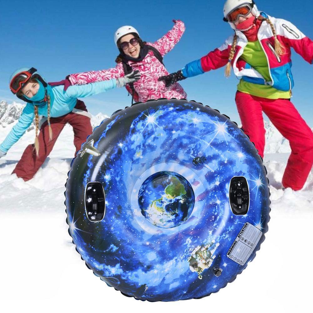 Sledding Snowflake Tube Toy Winter Sport 47 Inch Iatable Ski Circle With Handle Children Adult board Skiing Floated Sled 221008
Sledding Snowflake Tube Toy Winter Sport 47 Inch Iatable Ski Circle With Handle Children Adult board Skiing Floated Sled 221008