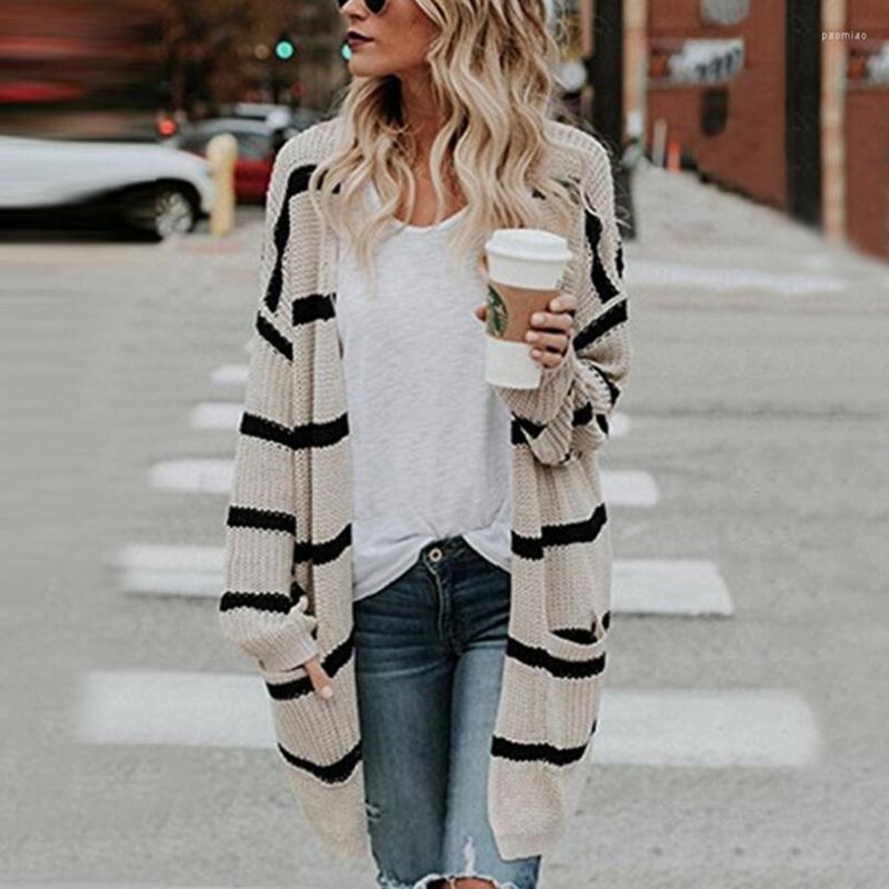 Women's Knits 2022 Autumn And Winter Sweater Coat Female Street Fashion Loose Large Size Long Striped Knit Cardigan, As photo 2
Women's Knits 2022 Autumn And Winter Sweater Coat Female Street Fashion Loose Large Size Long Striped Knit Cardigan, As photo 2