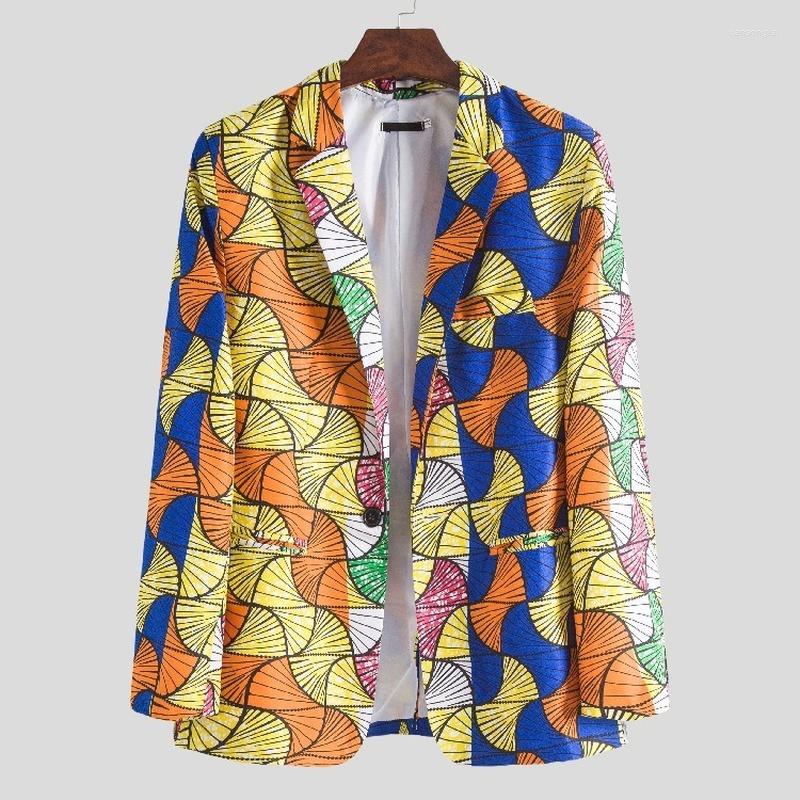 Men's Suits PARKLEES Mens Printed Blazer Slim Fit Colorful Patchwork One Button Casual Men Suit Jackets Blazers African Coat Vintage, Xf215
Men's Suits PARKLEES Mens Printed Blazer Slim Fit Colorful Patchwork One Button Casual Men Suit Jackets Blazers African Coat Vintage, Xf215