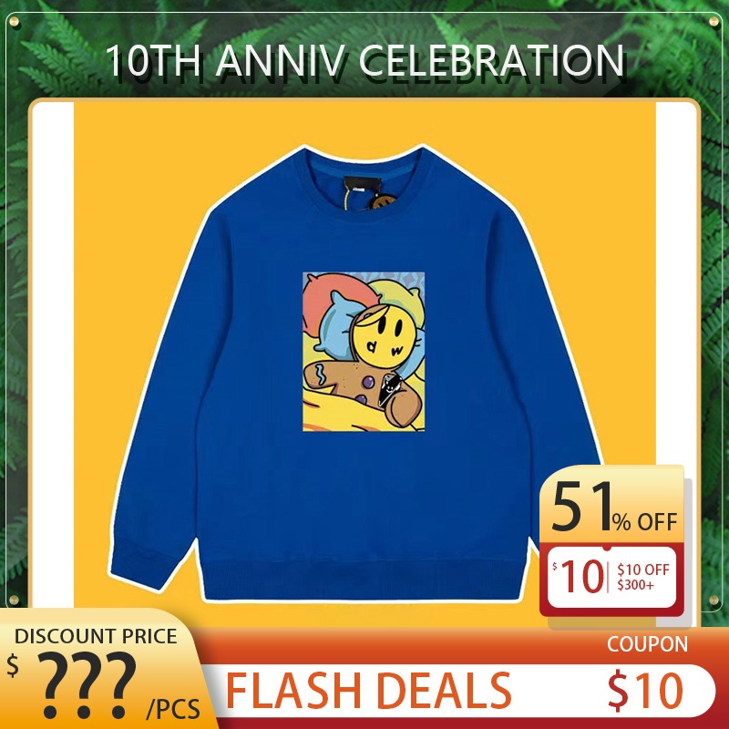 European American Designers Hoodie Hip-hop Classic Smiley Print Fashion Brand, Customize(not sale)
European American Designers Hoodie Hip-hop Classic Smiley Print Fashion Brand, Customize(not sale)