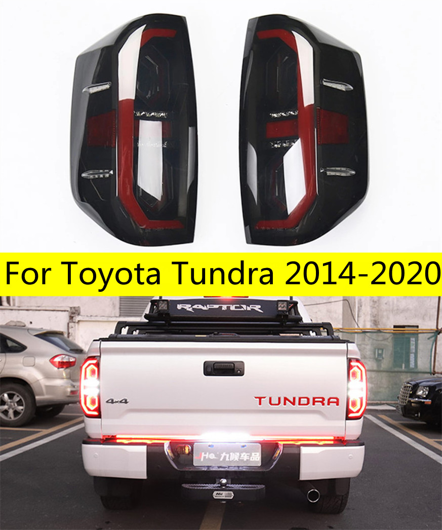 Car Styling Tail Lamp For Toyota Tundra Sequoia 20 14-20 20 Tail Light LED DRL Style Running Signal Brake Reversing Parking Taillights
Car Styling Tail Lamp For Toyota Tundra Sequoia 20 14-20 20 Tail Light LED DRL Style Running Signal Brake Reversing Parking Taillights