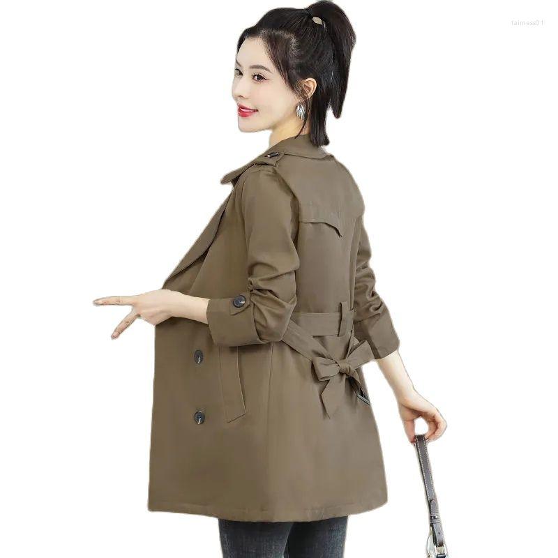 Women's Trench Coats Double Breasted Coat Tooling Tops Women 2022 Spring Autumn Windbreaker Lined Jacket Outerwear With Belt Female, Black
Women's Trench Coats Double Breasted Coat Tooling Tops Women 2022 Spring Autumn Windbreaker Lined Jacket Outerwear With Belt Female, Black