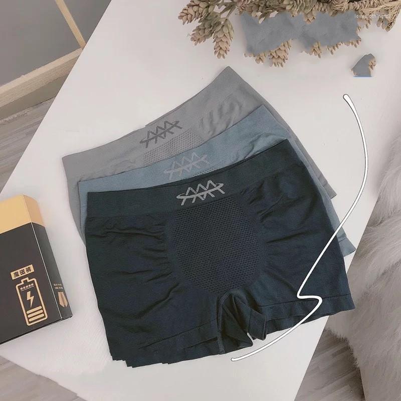 Underpants 3pcs/box Men's Magnetic Therapy Underwear Men Enlargement Health Boxer Shorts Tourmaline Prostate Breathable Pants, Set
Underpants 3pcs/box Men's Magnetic Therapy Underwear Men Enlargement Health Boxer Shorts Tourmaline Prostate Breathable Pants, Set