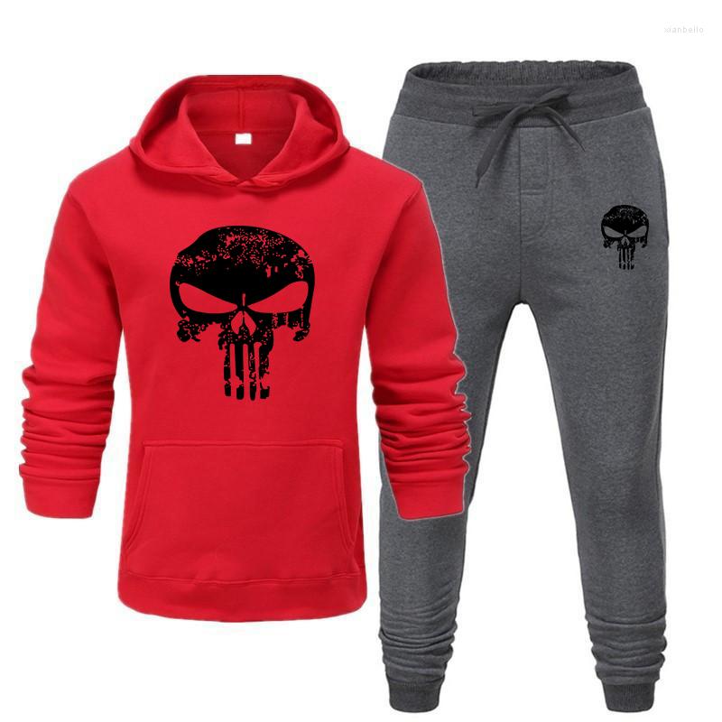 Men' Tracksuits 2 Pieces Sets Tracksuit Hooded Sweatshirt Drawstring Pants Male Sport Hoodies Running Sportswear Men Skull Brand Autumn
Men' Tracksuits 2 Pieces Sets Tracksuit Hooded Sweatshirt Drawstring Pants Male Sport Hoodies Running Sportswear Men Skull Brand Autumn
