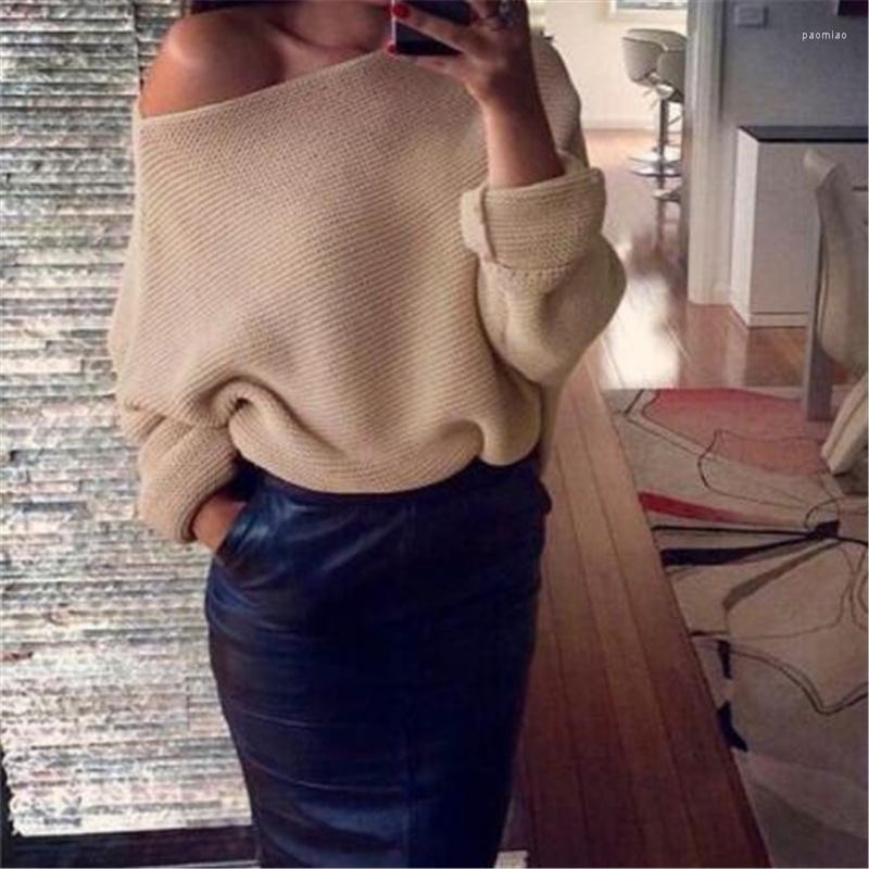 Women' Sweaters One Word Collar Knit Sweater For Women Bat Sleeve Top Solid Pullover Off Shoulder Short Female Chic Jumpers, Black
Women' Sweaters One Word Collar Knit Sweater For Women Bat Sleeve Top Solid Pullover Off Shoulder Short Female Chic Jumpers, Black