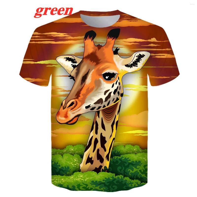 Men's T Shirts 2022 Fashion Giraffe Short-sleeved Color Matching T-shirt Cartoon Animal 3d Printing Summer Casual Slim, Gray
Men's T Shirts 2022 Fashion Giraffe Short-sleeved Color Matching T-shirt Cartoon Animal 3d Printing Summer Casual Slim, Gray