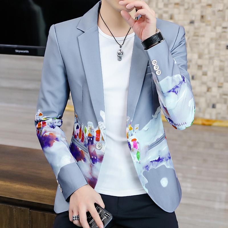 Men's Suits 2022 Autumn And Winter Printing Casual Small Suit Men's Korean Style Slim Trend Jacket Spring Tide 3XL, Beige
Men's Suits 2022 Autumn And Winter Printing Casual Small Suit Men's Korean Style Slim Trend Jacket Spring Tide 3XL, Beige