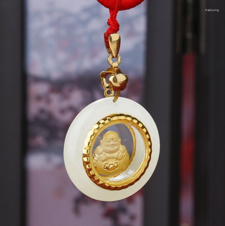 Pendant Necklaces Top Quality Buddha Jade Necklace Good Luck For Men Women Choice Gift Jewelry S
Pendant Necklaces Top Quality Buddha Jade Necklace Good Luck For Men Women Choice Gift Jewelry S