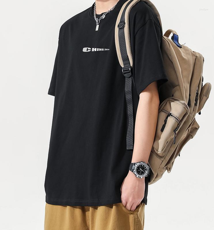 Men's T Shirts M1223 Cotton Short-sleeved T-shirt Men's Summer Thin Tide Brand With Half-sleeve, Black
Men's T Shirts M1223 Cotton Short-sleeved T-shirt Men's Summer Thin Tide Brand With Half-sleeve, Black