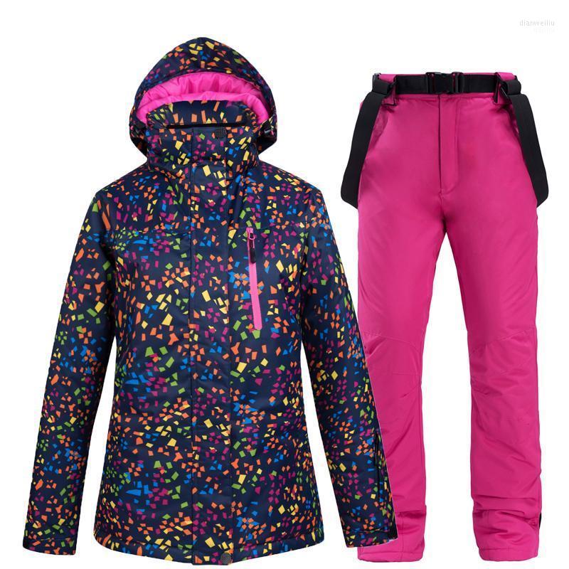 Skiing Suits Winter Ski Suit Windproof Waterproof Warm Thickened Snowboard Jacket And Pants Snow Sports Alpine Set For Women1, W1
Skiing Suits Winter Ski Suit Windproof Waterproof Warm Thickened Snowboard Jacket And Pants Snow Sports Alpine Set For Women1, W1