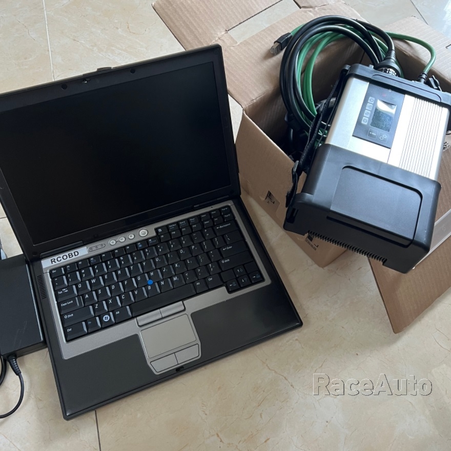 2024 Super MB Star C5 SD Connect 5 Multiplexer with Laptop Ssd 360GB d630 laptop WINDOWS10 DIAGNOSE