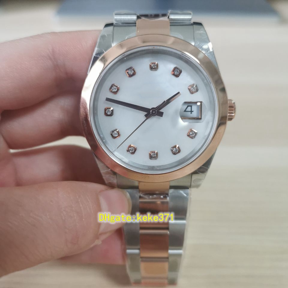 Perfect BPF mens watches 126301 41mm shell Diamond dial Stainless Two Tone Gold Oyster Bracelet Sapphire Luminous Automatic mechanical men watch wristwatches, Buy box
Perfect BPF mens watches 126301 41mm shell Diamond dial Stainless Two Tone Gold Oyster Bracelet Sapphire Luminous Automatic mechanical men watch wristwatches, Buy box