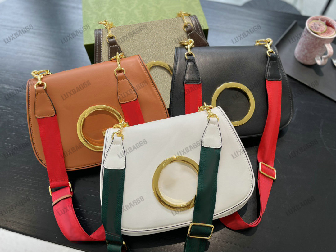 699210 Blondie Medium Leather Shoulder Bag Love Parade Women's Designer Crossbody Italy Green and red stripe strap Round Interlocking G Purse
699210 Blondie Medium Leather Shoulder Bag Love Parade Women's Designer Crossbody Italy Green and red stripe strap Round Interlocking G Purse