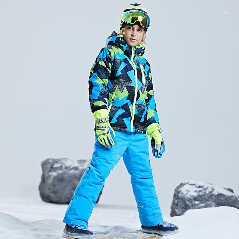 Skiing Jackets -30 Degrees Kids Ski Suits Jacket And Pants Children Snowboard Suit Snowboarding Trousers Boys Winter Snow Clothes1, Black 
Skiing Jackets -30 Degrees Kids Ski Suits Jacket And Pants Children Snowboard Suit Snowboarding Trousers Boys Winter Snow Clothes1, Black