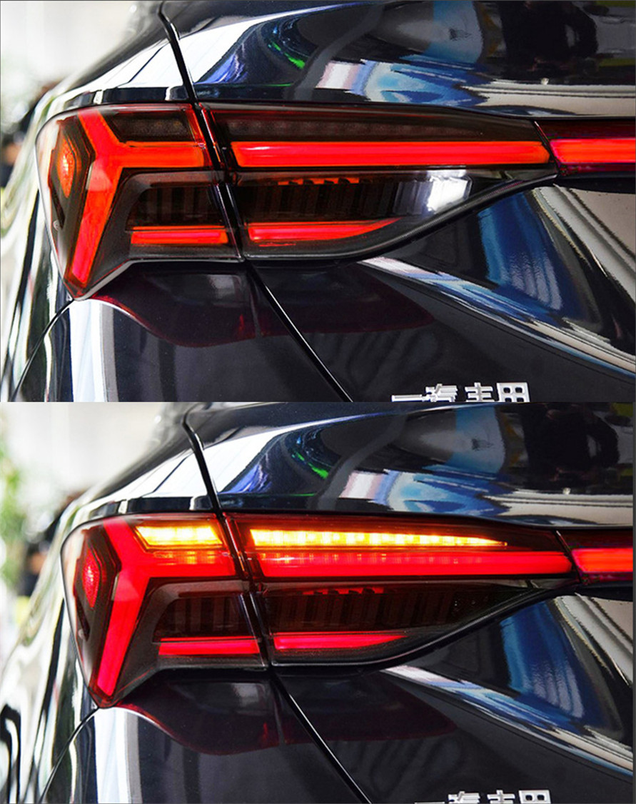 Taillight For Toyota Avalon Tail Lights With Sequential Turn Signal Start Animation Brake Parking Lighthouse Facelift