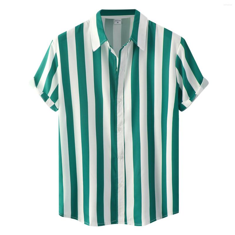 Men's Casual Shirts Men Shirt Male Summer Hawaii Striped Print Short Sleeve Turn Down Collar Button Camisa Masculina, Pink
Men's Casual Shirts Men Shirt Male Summer Hawaii Striped Print Short Sleeve Turn Down Collar Button Camisa Masculina, Pink