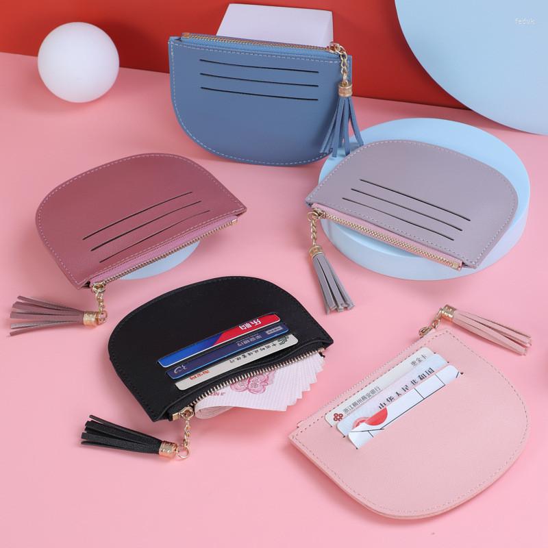 Card Holders Tassel Zipper Thin Women's Business Holder Fashion Small Mini Female Slim Front Pocket Wallets Coin Purses Money Bag Clip, Blue
Card Holders Tassel Zipper Thin Women's Business Holder Fashion Small Mini Female Slim Front Pocket Wallets Coin Purses Money Bag Clip, Blue