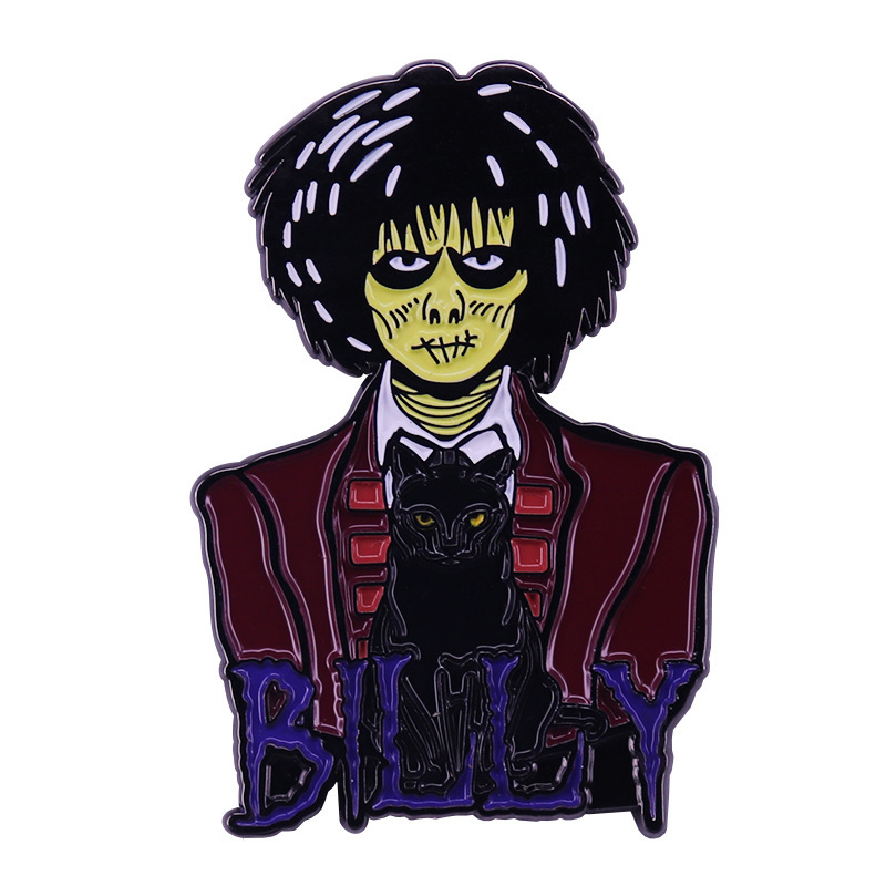 Terror Film Cartoon Brooch Originality Lapel Metal Enamel Badge Collect Denim Jacket Backpack Pin Given Friends And Fans Gifts, Color #1
Terror Film Cartoon Brooch Originality Lapel Metal Enamel Badge Collect Denim Jacket Backpack Pin Given Friends And Fans Gifts, Color #1