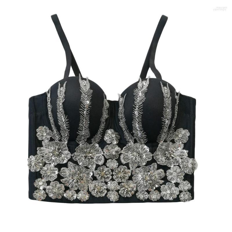 Bustiers & Corsets Royal Beading Appliques Floral Women Sexy Cropped Top Party Stage Black Bodice Wear Outside Camis Corset Bra, Beige
Bustiers & Corsets Royal Beading Appliques Floral Women Sexy Cropped Top Party Stage Black Bodice Wear Outside Camis Corset Bra, Beige