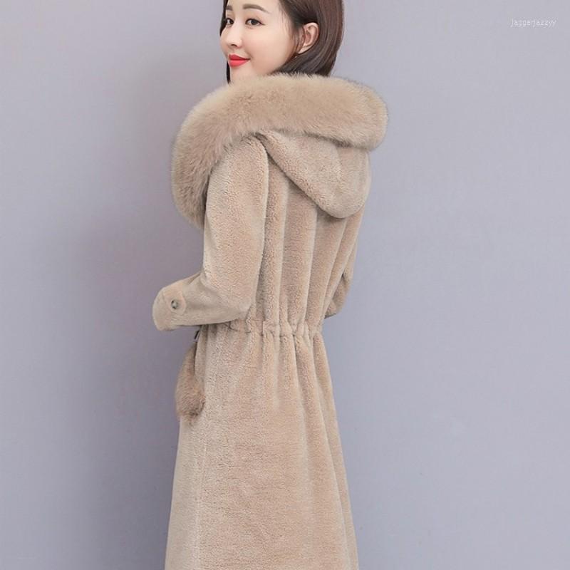 Women's Fur 2022 Office Ladies Winter Outerwear Long Faux Coat Women Maxi Overcoat Collar Hoody Drawstring Waist Fluffy Jacket 4XL
Women's Fur 2022 Office Ladies Winter Outerwear Long Faux Coat Women Maxi Overcoat Collar Hoody Drawstring Waist Fluffy Jacket 4XL