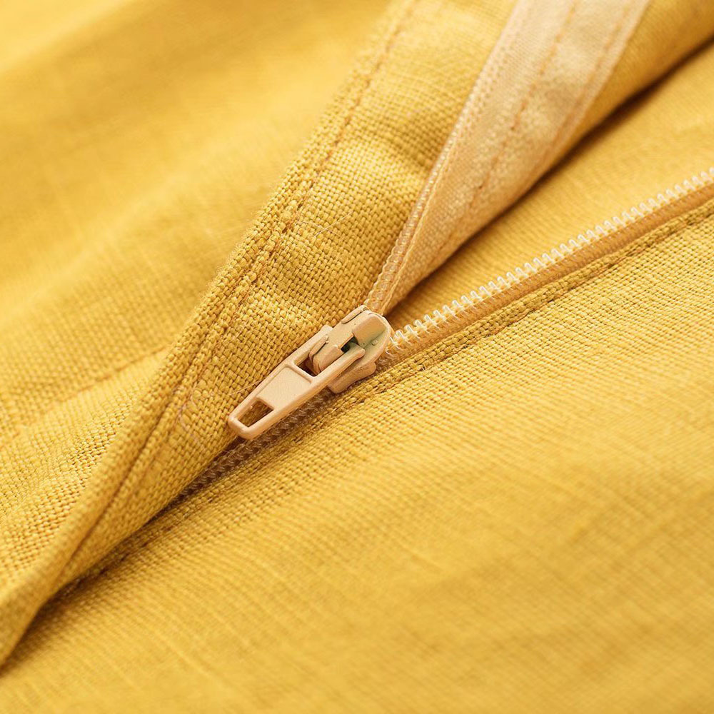 Women's Suits Blazers Women's Chic Fashion Patch Pocket Decorative Linen Blazer Casual Vintage Female Jacket High Waist Pants Set Mujer 2210