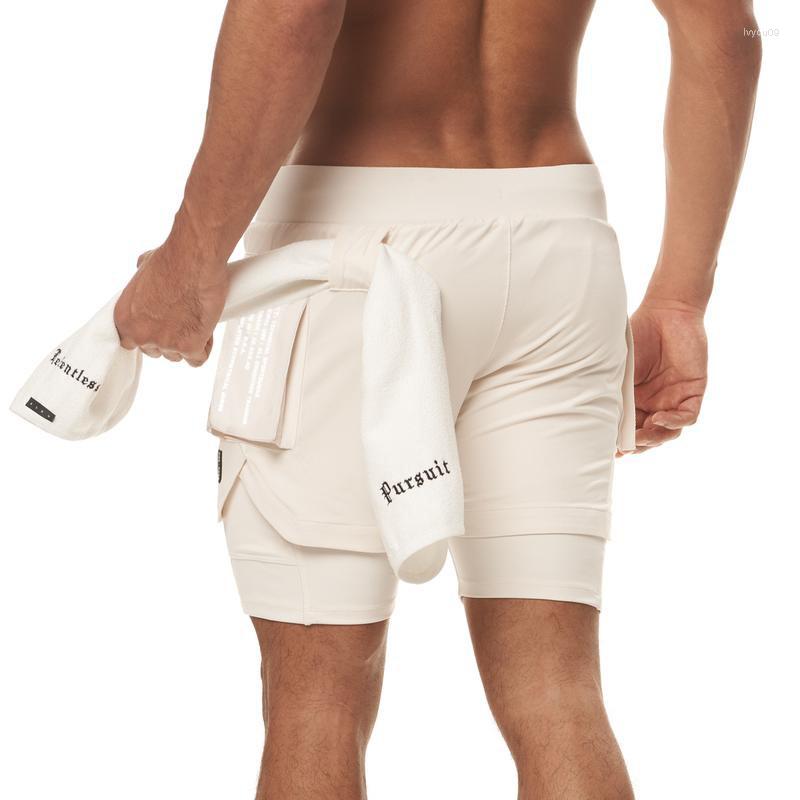 Men's Shorts Summer Double-layer 2 In 1 Men's Tight Inside And Loose Outside Fitness Sports Pants Multi-pocket Zipper, Brown
Men's Shorts Summer Double-layer 2 In 1 Men's Tight Inside And Loose Outside Fitness Sports Pants Multi-pocket Zipper, Brown