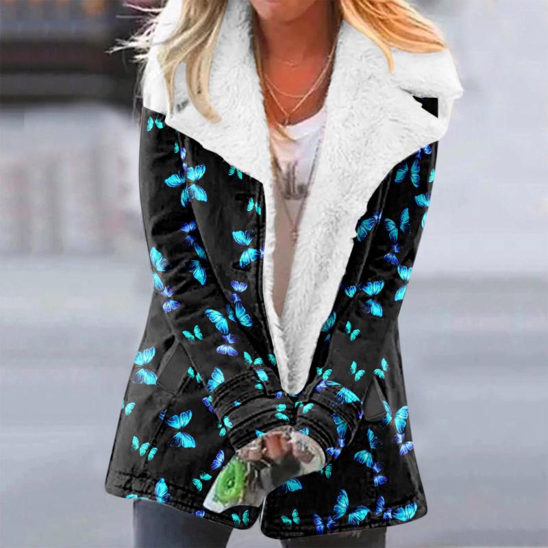 Women's Jackets Womens Overcoat Warm Winter Lapel Printed Single-Breasted Long Sleeve Outwear Coat Jacket With Elderly Woman Clothing, Black
Women's Jackets Womens Overcoat Warm Winter Lapel Printed Single-Breasted Long Sleeve Outwear Coat Jacket With Elderly Woman Clothing, Black