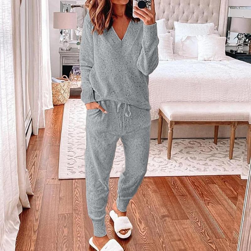 Women' Tracksuits 1 Set Tracksuit V Neck Long Sleeve Cotton Blend Spring Autumn Sportswear For Women, Grey
Women' Tracksuits 1 Set Tracksuit V Neck Long Sleeve Cotton Blend Spring Autumn Sportswear For Women, Grey