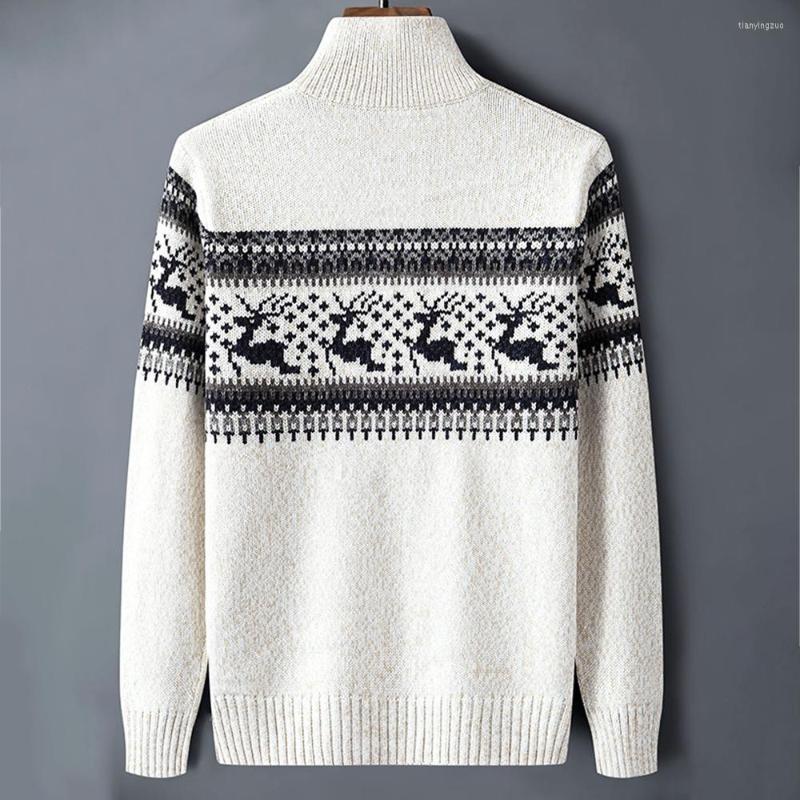 Men's Sweaters Men Autumn Winter 2022 Fleece Sweater Elk Print Half Zip Polo Cardigan Jacket Long Sleeve Fashion Contrast Color Pullover, Black
Men's Sweaters Men Autumn Winter 2022 Fleece Sweater Elk Print Half Zip Polo Cardigan Jacket Long Sleeve Fashion Contrast Color Pullover, Black