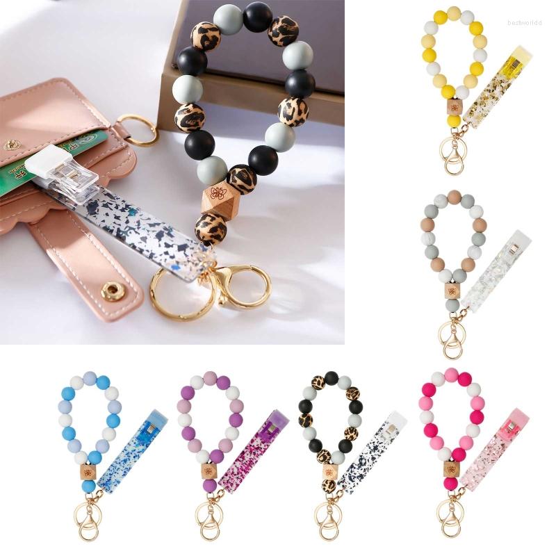 Keychains Acrylic Card Grabber Key Chain Puller With Bead Bracelets Ring For Car Backpack Ornaments
Keychains Acrylic Card Grabber Key Chain Puller With Bead Bracelets Ring For Car Backpack Ornaments