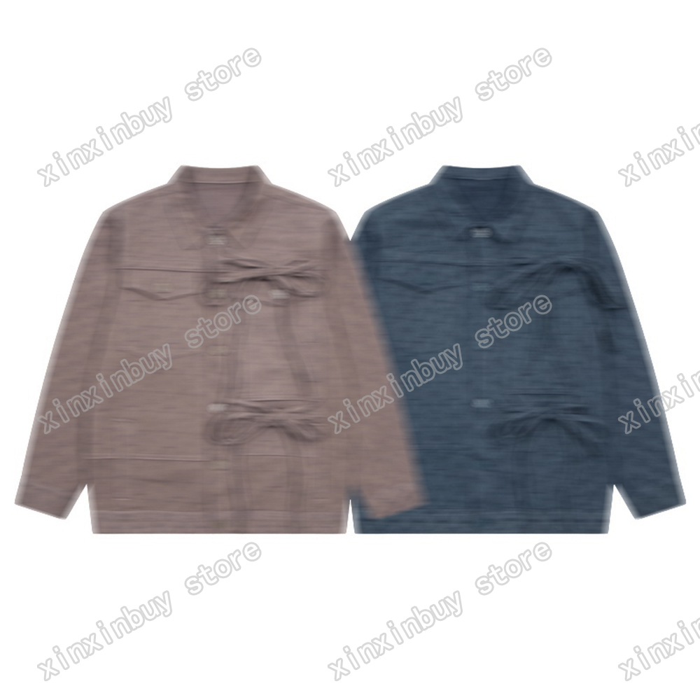 xinxinbuy Men designer Coat Jacket Denim Jacquard letter long sleeve women red black khaki blue XS-L, 02
xinxinbuy Men designer Coat Jacket Denim Jacquard letter long sleeve women red black khaki blue XS-L, 02