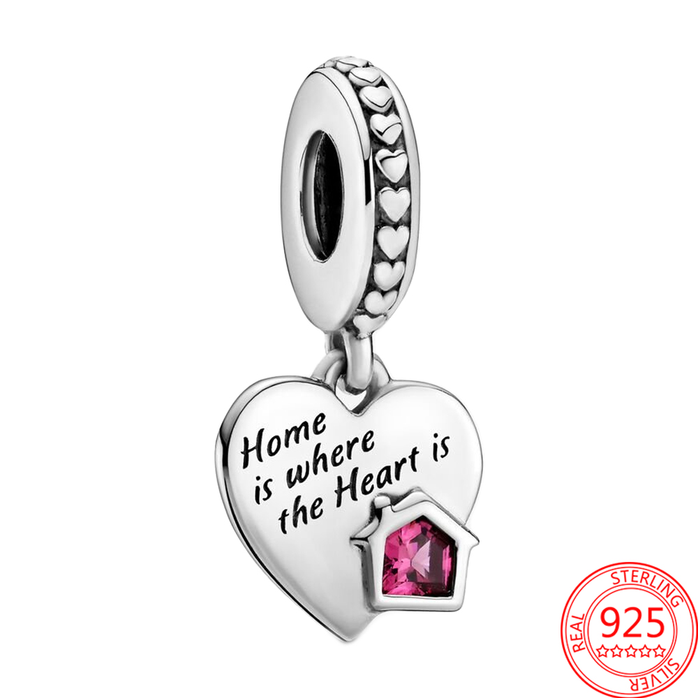 The Newly Popular 100 925 Sterling Silver Garden Series Of Lucky Four Leaf Pendant Charm Is Suitable For Ms Bracelet Fashion Jewelry