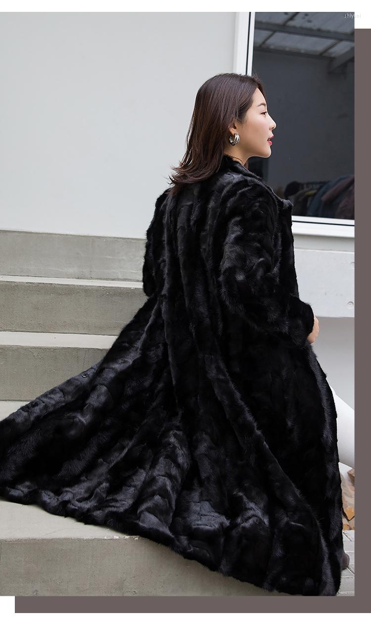 Women' Fur Lady Luxury Genuine Real Natural Mink Coat Women' Long Fashion Stand Collar Warm Winter Waistcoats Jacket, Picture shown
Women' Fur Lady Luxury Genuine Real Natural Mink Coat Women' Long Fashion Stand Collar Warm Winter Waistcoats Jacket, Picture shown