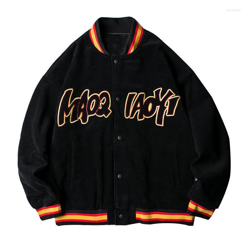 Men's Jackets Men Varsity Baseball Jacket University Team Uniform Embroid Flight Letterman Button Pocket Casual Bomber Coat Streetwear, Black
Men's Jackets Men Varsity Baseball Jacket University Team Uniform Embroid Flight Letterman Button Pocket Casual Bomber Coat Streetwear, Black
