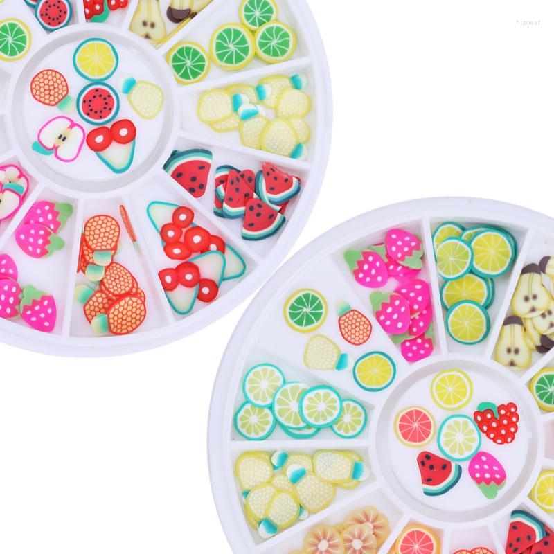 Nail Art Decorations Mixed 3D Fruit Slices Sticker Wheel Polymer Clay DIY Designs Lemon Beads Decoration Tips Manicure
Nail Art Decorations Mixed 3D Fruit Slices Sticker Wheel Polymer Clay DIY Designs Lemon Beads Decoration Tips Manicure