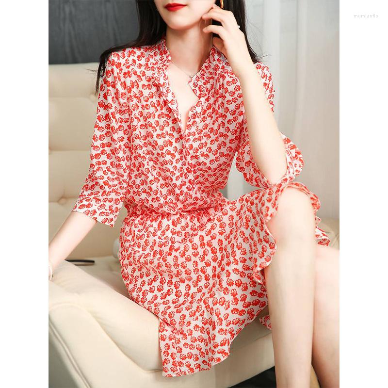 Women's Down YNOLI 2022 SUMMER MEDIUM STRECTH MID-LONG MID-CALF SILK REGULAR FIT WOMENS DRESSES
Women's Down YNOLI 2022 SUMMER MEDIUM STRECTH MID-LONG MID-CALF SILK REGULAR FIT WOMENS DRESSES